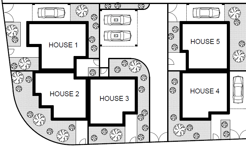 Housing property development in Kato Polemidhia, under study for planning permission.