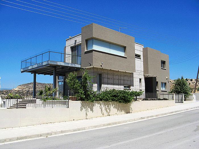 Modern looks and dynamic architecture – private house in Limassol, Cyprus.