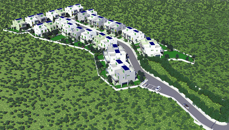 Green healthy housing in Tochni, Larnaca, Cyprus
