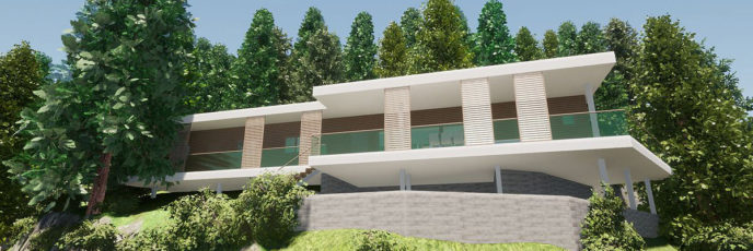 Ένα προκατασκευασμένο σπίτι με μοντέρνα αρχιτεκτονική στον Μονιάτη, Κύπρος